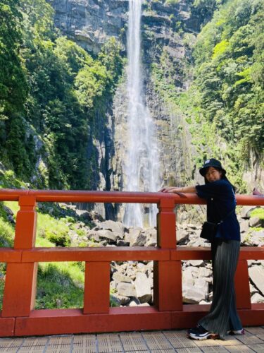 滝が見れる飛龍神社⛩